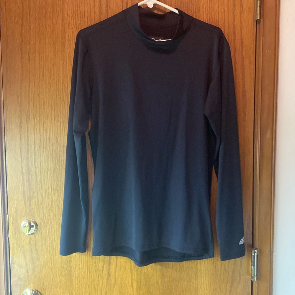 Adidas exercise shirt with size XL in black